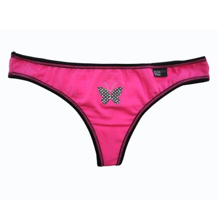 basic tanga pink pillangó