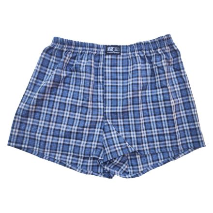 kockás vászon boxeralsó  m-01