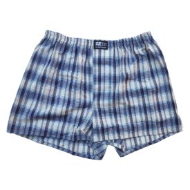 kockás vászon boxeralsó m-04