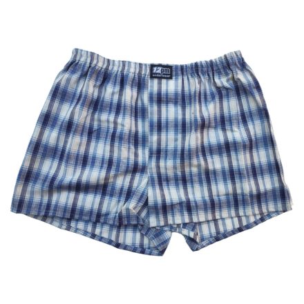kockás vászon boxeralsó m-04