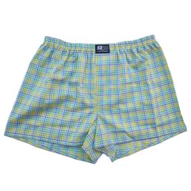 kockás vászon boxeralsó m-06