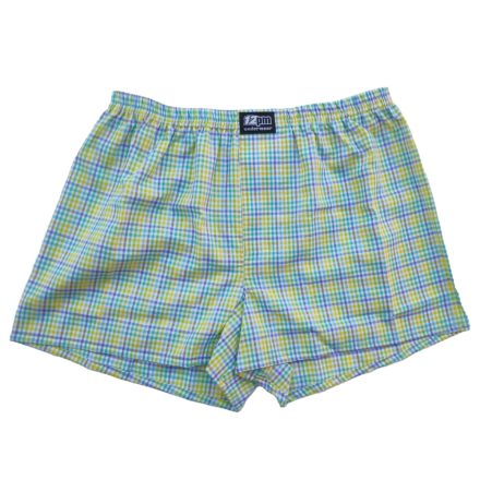 kockás vászon boxeralsó m-06
