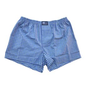 kockás vászon boxeralsó m-07