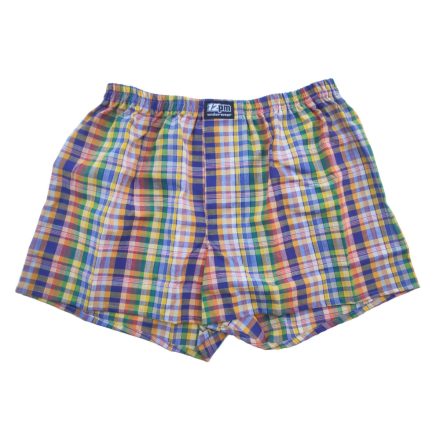 kockás vászon boxeralsó m-08