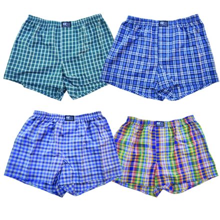 kockás vászon boxeralsó négy darabos csomagban-01