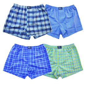 kockás boxaralsó négy darabos csomagban 2