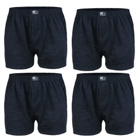 színes bő boxer 4 darabos csomag grafit