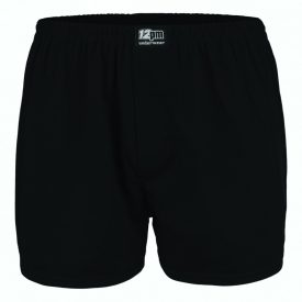 fekete színű bő szárú boxeralsó