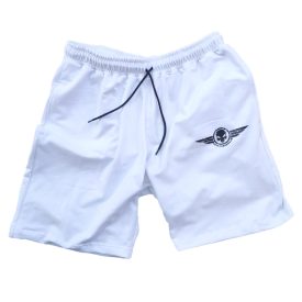 sportos pamut rövidnadrág fehér