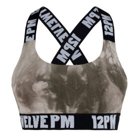 sport melltartó batikolt mintával