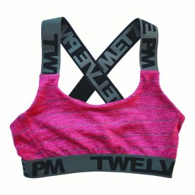sport melltartó fitness pink