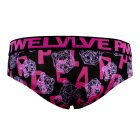 sport bugyi lila betűk