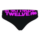 sport tanga fekete-pink